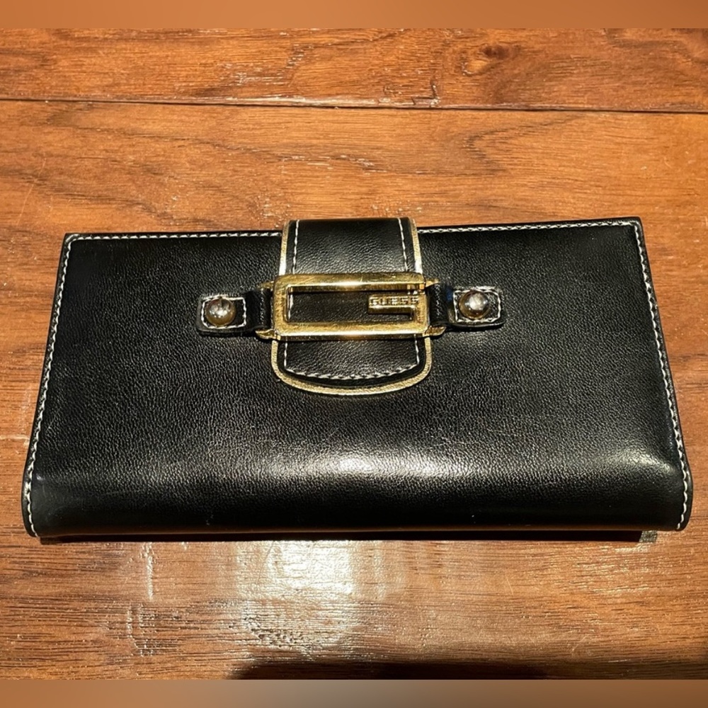 Guess Black Card Wallet
